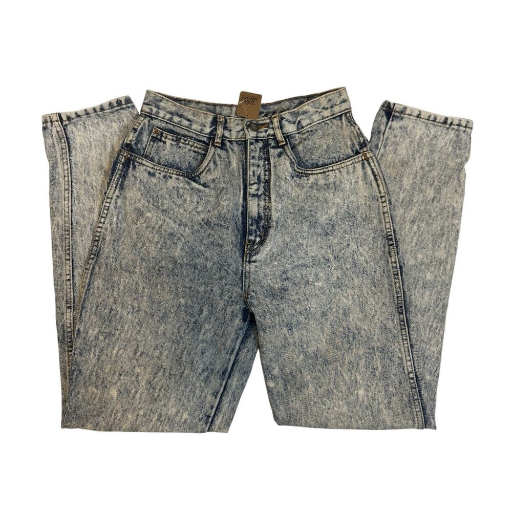 Vintage 80s Rio Acid Washed Jeans